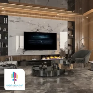ديكور تلفزيون بديل الرخام