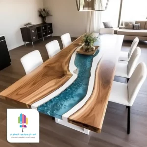 طاولات ايبوكسي بديل الرخام